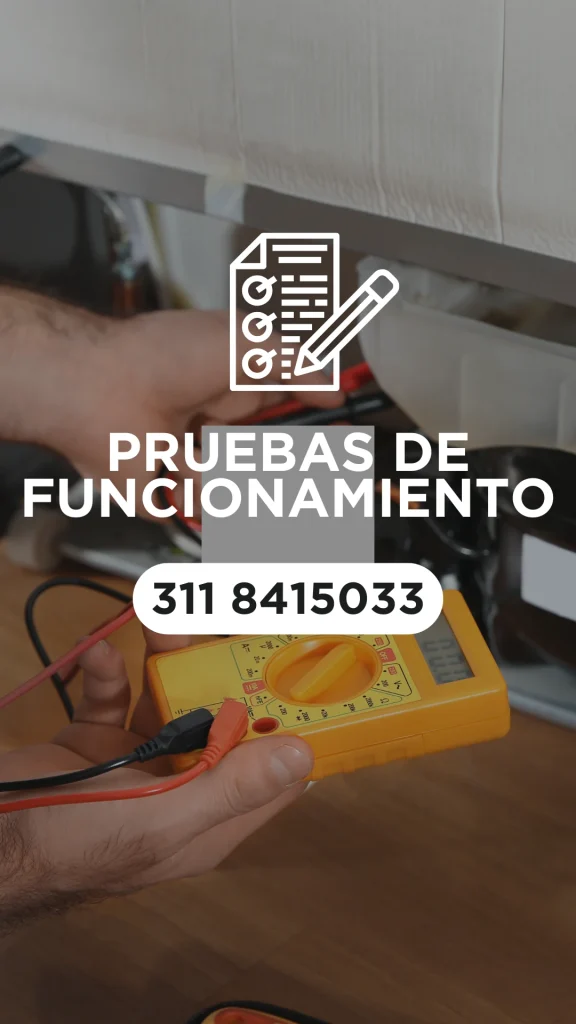 Pruebas de funcionamiento